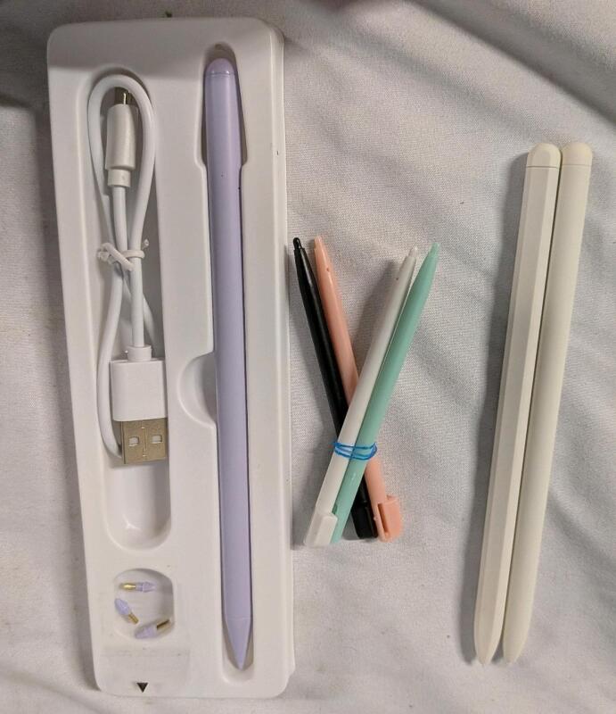 7 Styluses. Longest 6.5".