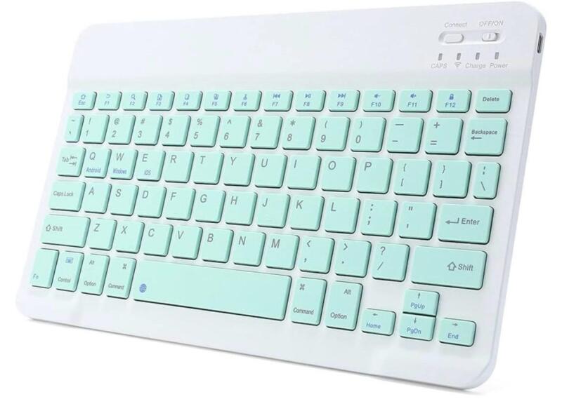 As-New Slim Bluetooth Keyboard for Phones and Tablets