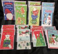 60 New Christmas Money Holder Cards 8 Different Prints