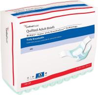 New 48/ Case Cardinal Health Quilted Adult Briefs, Wing Super with BreatheEasy Technology, Maximum Absorbency, XX-Large, Case of 48