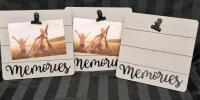 3 New Memories Picture Frames 8 by 7.5"