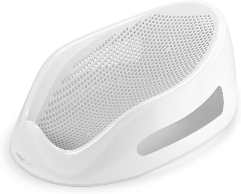 New Angelcare Baby Bath Support (Gray) | Ideal for Babies Less Than 6 Months Old