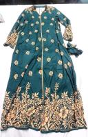 New Women's Sz. Large Floral Long Dress