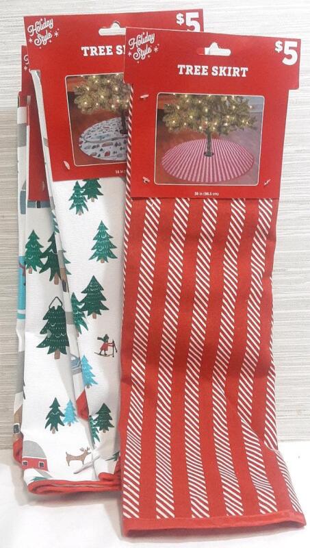 3 New Holiday Tree Skirts