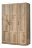 New Sauder 3 Door Wardrobe, Shaker Oak. Retails for $330
