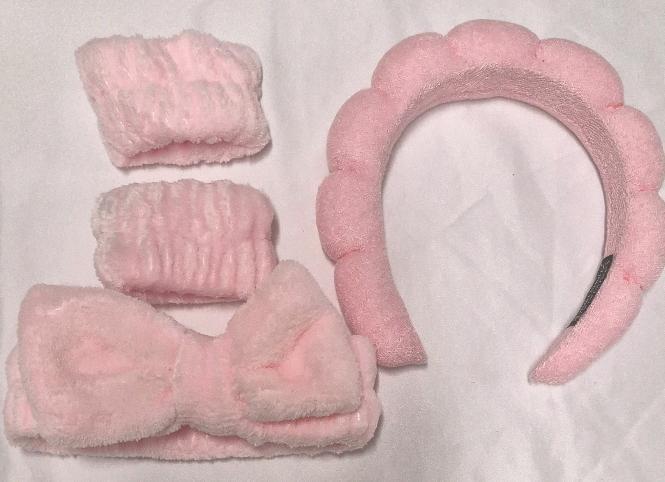 4 New Girls Accessories- Headbands & Wrist Bands