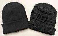 2 New Winter Hats. One Size Fits Most. Largest is 9" Rim to Tip