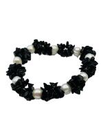 Freshwater Pearl with Black Onyx Beads Bracelet, Retail $200.00.