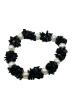 Freshwater Pearl with Black Onyx Beads Bracelet, Retail $200.00. - 2