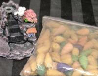 50+ New Incense Cones and Incense Stand 3.75" Tall