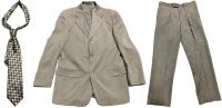 Size 40R HINXTON HOUSE 100% Wool Blazer Jacket, Matching 34R Trouser Pants & Joseph & Feiss International 100% Silk Tie