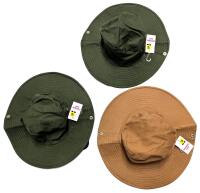3 New O/S Unisex BOONIE HATS With Drawstrings