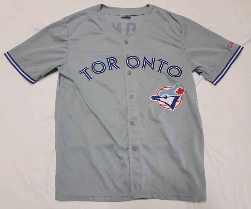 Sz. XL Toronto Blue Jays Roberto Alomar Grey Jersey