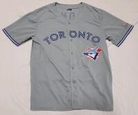 Sz. XL Toronto Blue Jays Roberto Alomar Grey Jersey