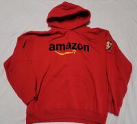 New - Unisex Sz. Medium Amazon Red Hoodie .