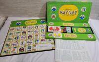 Vintage 1974 PAY DAY Board Game w/Instructions . Complete . Minor Wear from use
