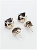 14KT Yellow Gold Natural Garnet (0.78ct) Earrings, W/A $370.00. with appraisal - 4