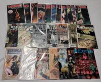 26 Vertigo , Image , Moonstone & Harris Comic Lot . Includes : Vampirella , War Story , Wetworks , Wyatt Earp plus more .