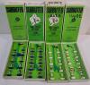 Vintage Subbuteo Table Soccer Football Game And Accessories . Includes : Playing Mat , 4 Teams , Goal Nets , Score Board , Fencing & 3 Trophies . Missing Ball , Some pieces broken - 4