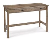 As New Sauder County Line 2-Drawer Home Office Writing Console Desk/Table, Salt Oak Finish . Retail $280 .