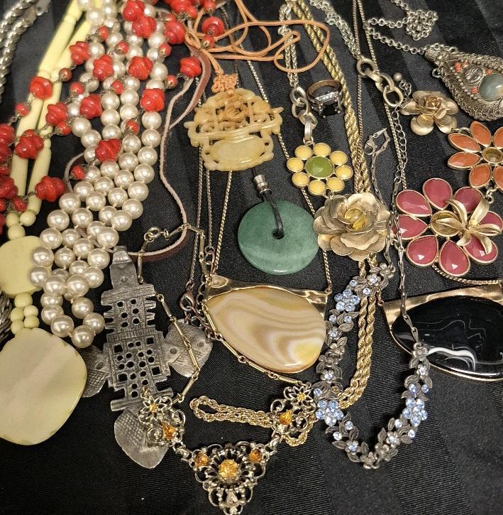 Vintage to Modern Necklaces & A Ring