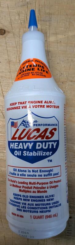 New Lucas Heavy duty Oil Stabalizer 946ml