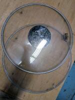 New Striders Ludwig Silver Dot Clear Drumhead. 15.5"