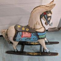 Vintage Rocking Horse. 23.5" Tall