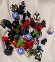 20+ New Superhero Croc Style Shoe Charms.