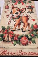 New Christmas Large Banner or Photo Back Drop 70 by 35"