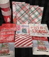 Great New Christmas - Paper Cups & Napkins & Air Fresheners