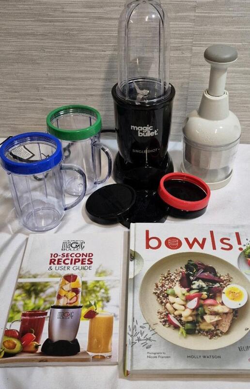 Magic Bullet & Pampered Chef Chopper - Working