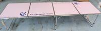 New Ralley and Roar Tournament Beer Pong Table. 8Ft Long.
