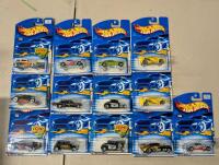 13 Vintage New In Box Hotwheels. Assorted Vehicles. All Fords.