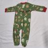 New sz 3-6Months Burt's Bee Organic Cotton Sleeper with Feet - 3