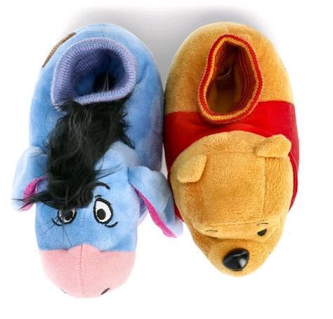 New sz 11 Kid's Disney Winnie the Pooh & Eeyor Slippers