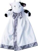 New Bearington Baby: 15" Lil' Gilly Plush Cow Snuggler Lovey, 195201