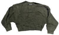 New Size SM Women's Cropped Knit Sweater