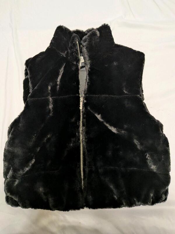 New Size XS Women'a Madden NYC Fau Fur Vest