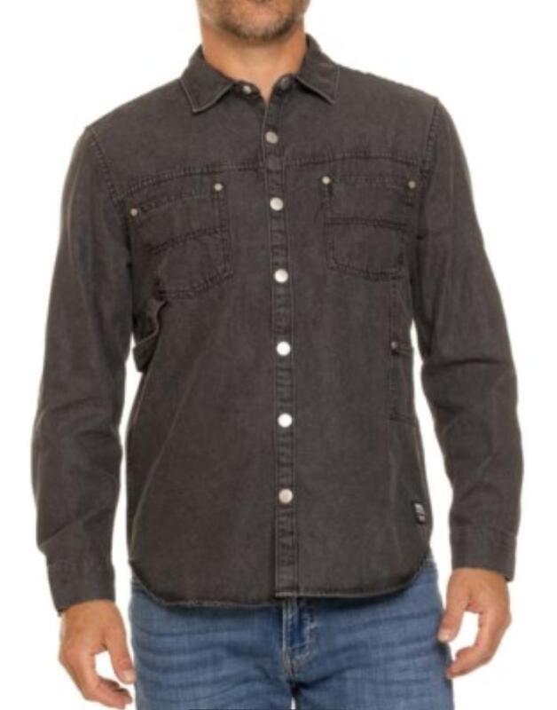 New Medium Men's WeSC Carpenter Overshirt - Long Sleeve