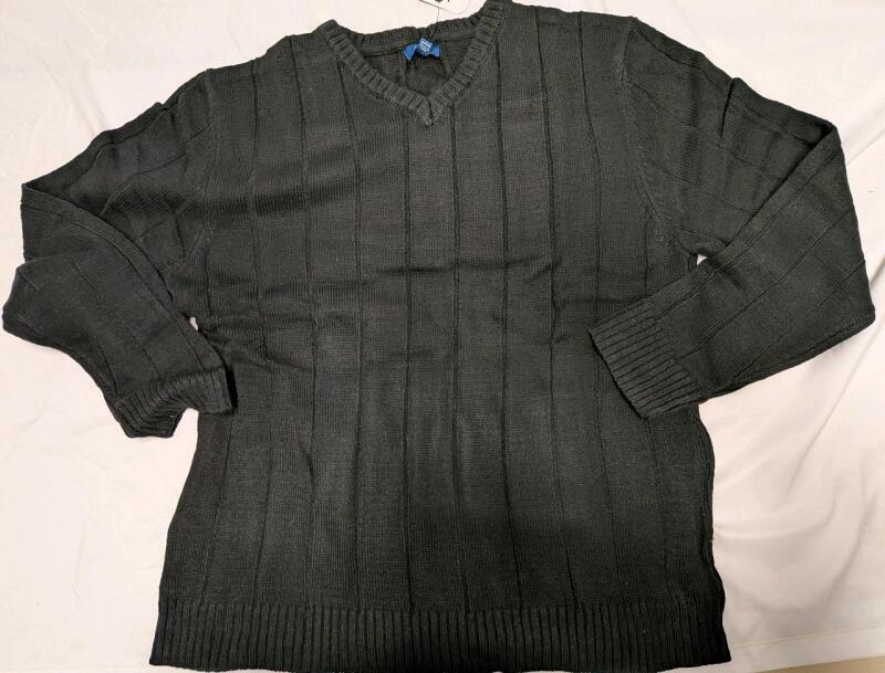 New Size Large Men's V Neck Sweater.