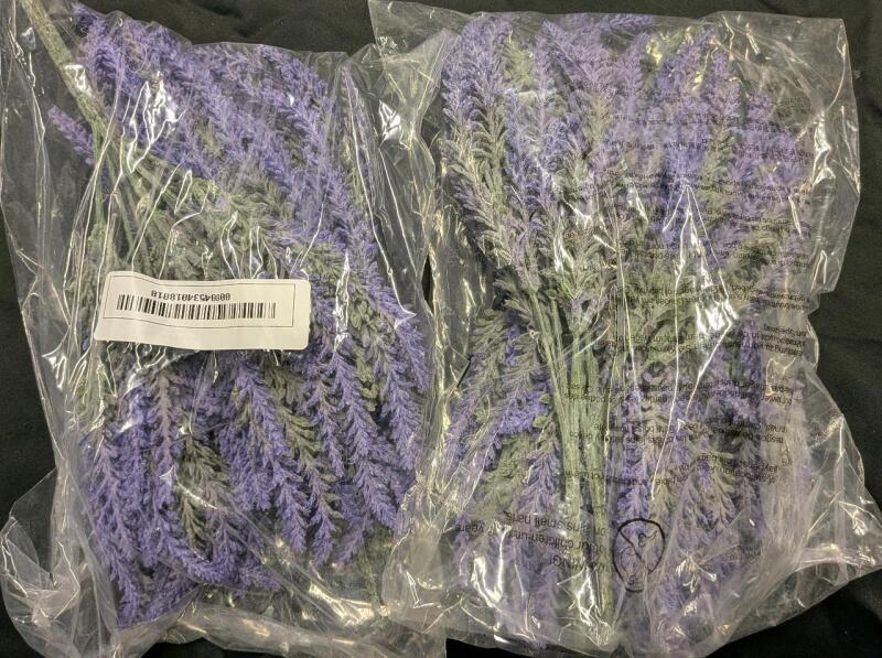 2 Packages of Faux Flowers.
