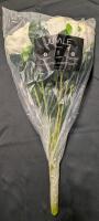 10+ New Juvale White Faux Roses.