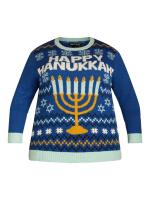 New Size 2XL Women's What's Next Happy Hanukkah Sweater