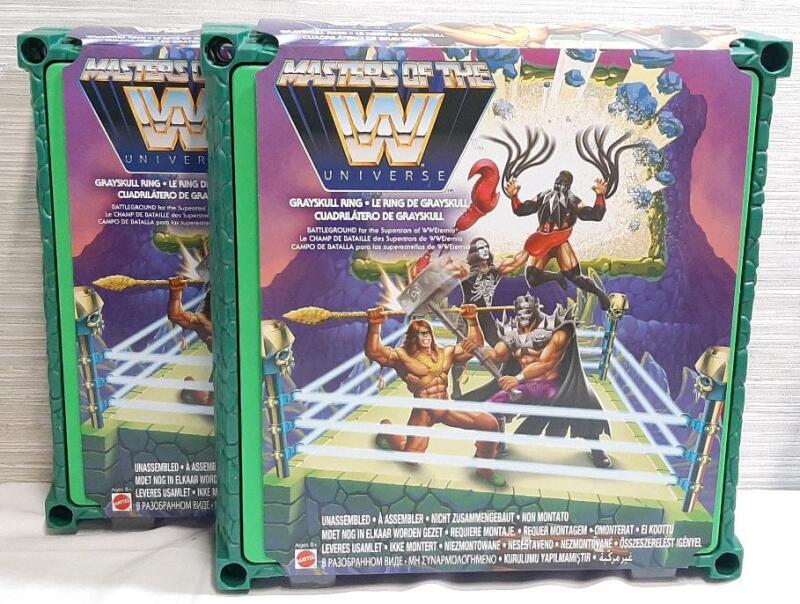 2 New Masters of The W Universe Grayskull Rings