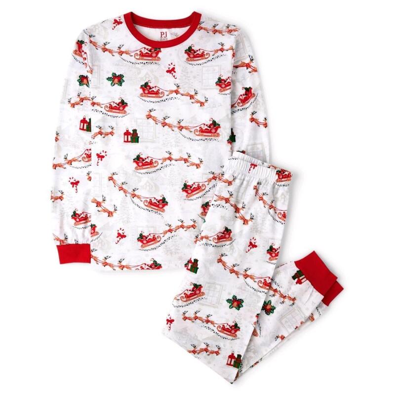 New Size 12-18 Months Baby PJ PLACE 2-Piece Christmas Pajama Set