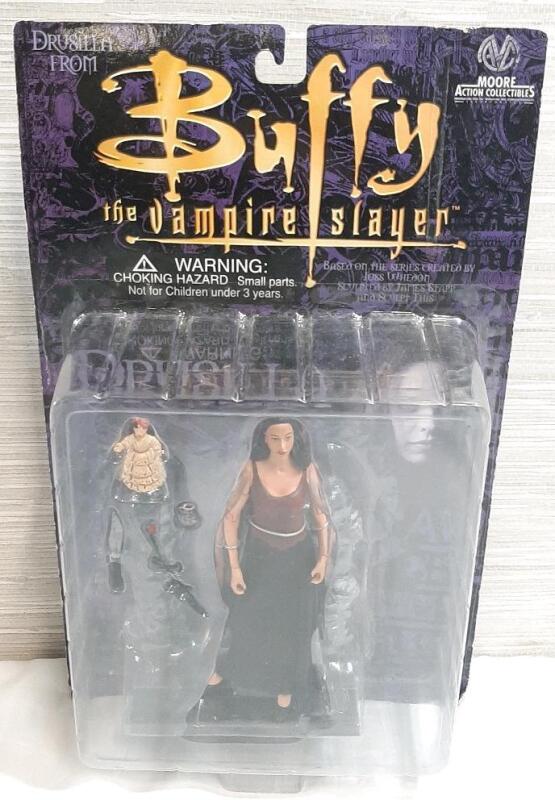 2001 Buffy the Vampire Slayer Drusilla 6" Figure | Sealed & in Good Condition
