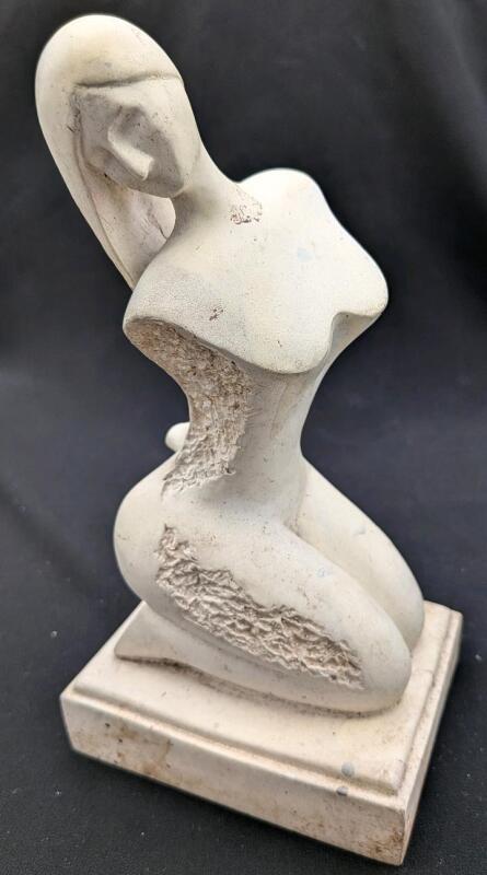 Statuette of a Woman. 8" Tall