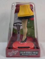 New - " A Christmas Story " Lamp Bobble-Head . Measures 5" tall .