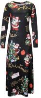 New sz Large Women's Christmas Maxi Dress